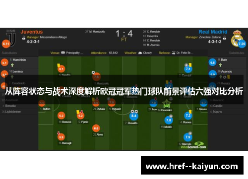从阵容状态与战术深度解析欧冠冠军热门球队前景评估六强对比分析 从阵容状态与战术深度解析欧冠冠军热门球队前景评估六强对比分析